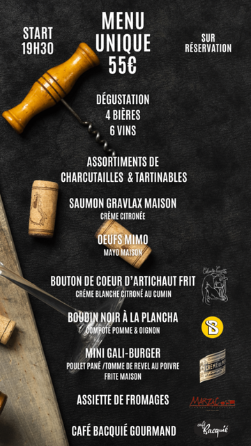 Les vendredis dégustation 